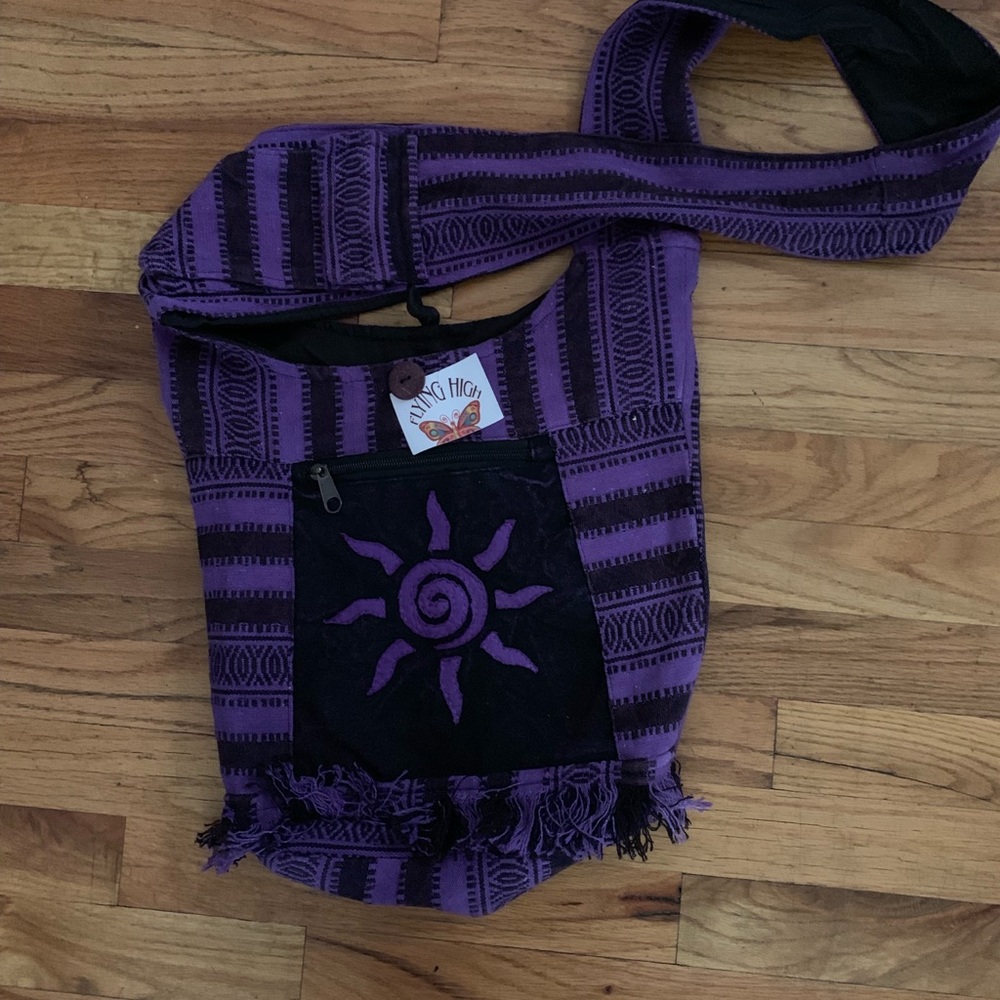 NWT handmade Crossbody Tote